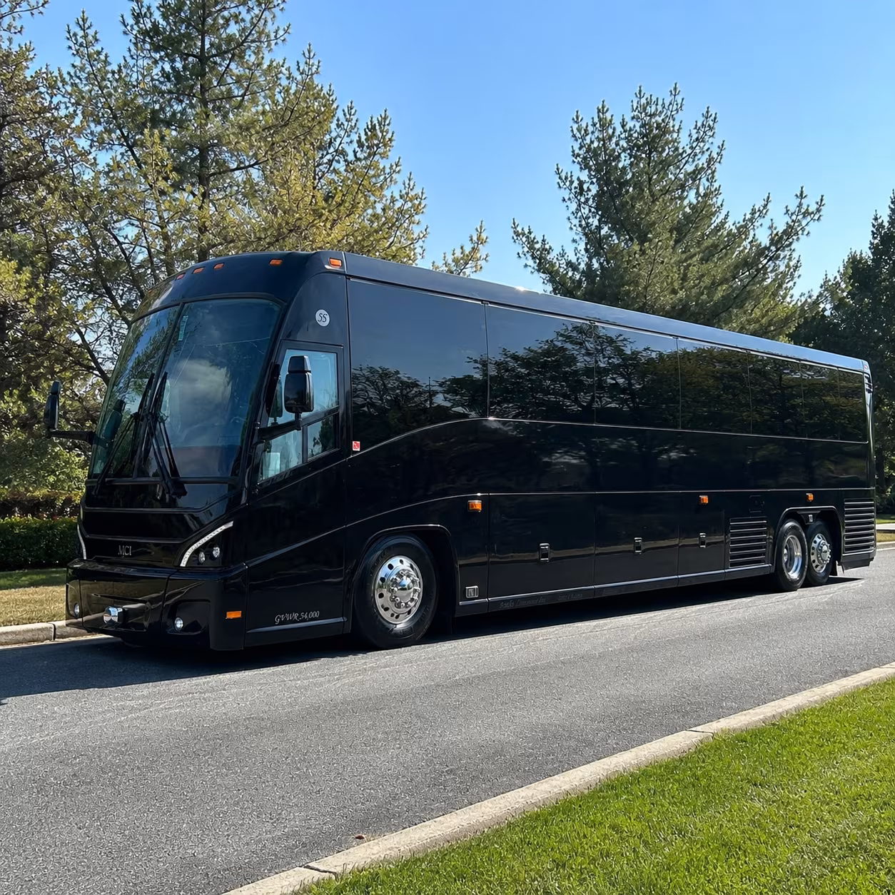 charter bus runs between greenville and mcentire joint national guard base