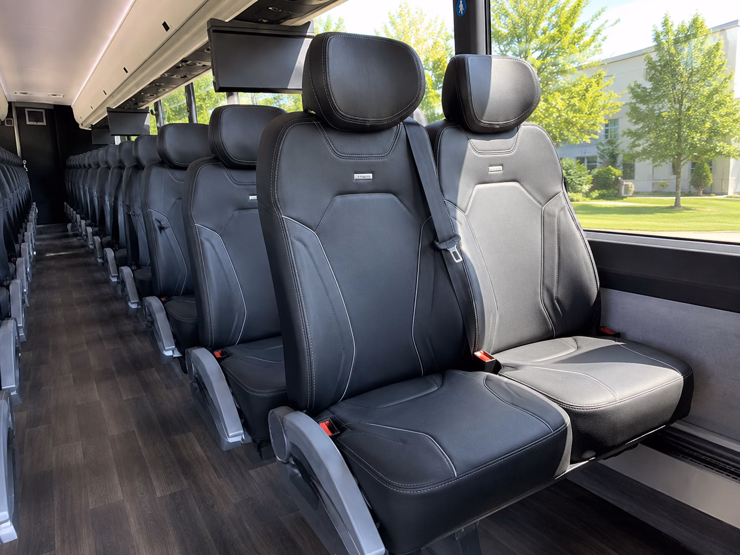 how the type of bus changes the price in greenville south carolina
