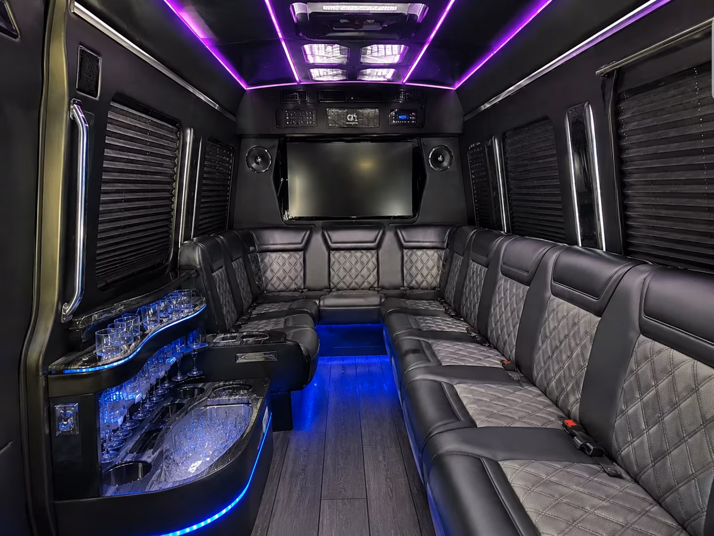 keep the wedding party together for every stop on your big day